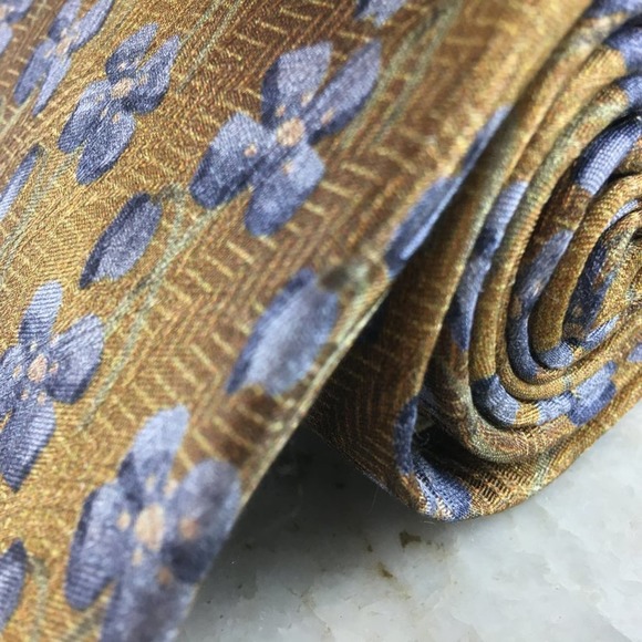 VILLA BOLGHERI Italian SILK TIE - Picture 11 of 11